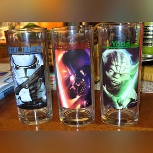 Star Wars Collectible Drinking Glasses